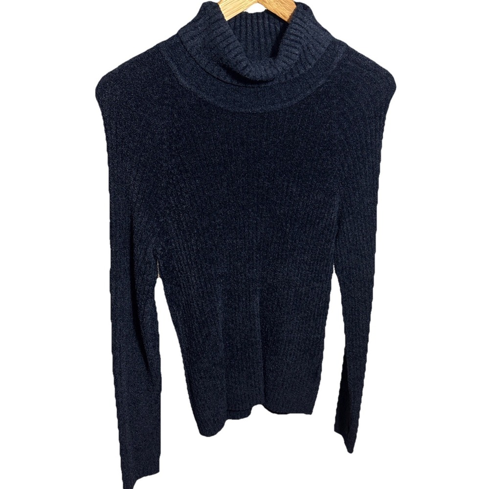 Hampshire‎ Studio Turtleneck Sweater Women S Mid Weight Super Soft Ribbed Knit